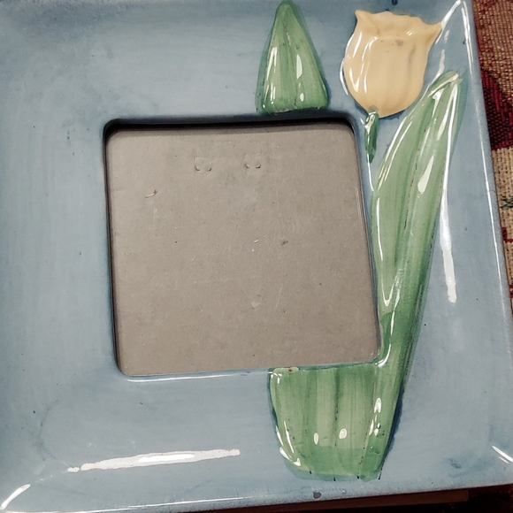 Pretty ceramic frame - Picture 2 of 4